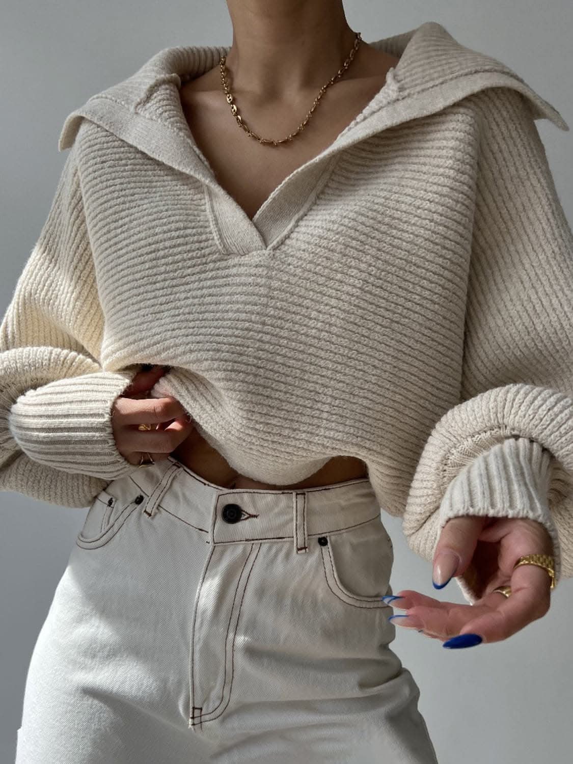 Johnny's cozy long sleeve sweater - Love Salve